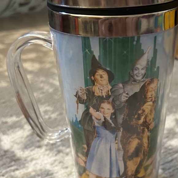 Spoontiquie  Wizard  of Oz Isolated 15oz Travel Cup with Handle (NWT) - Picture 2 of 3